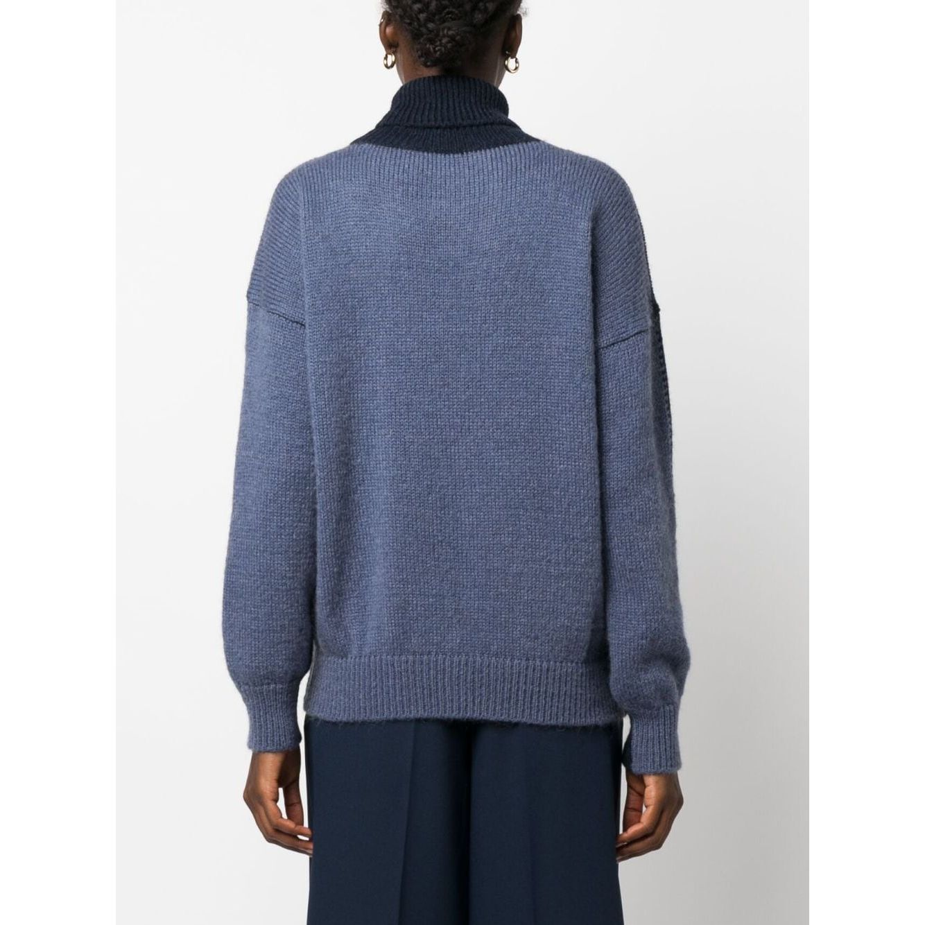 Alysi Sweaters Blue Topwear Alysi