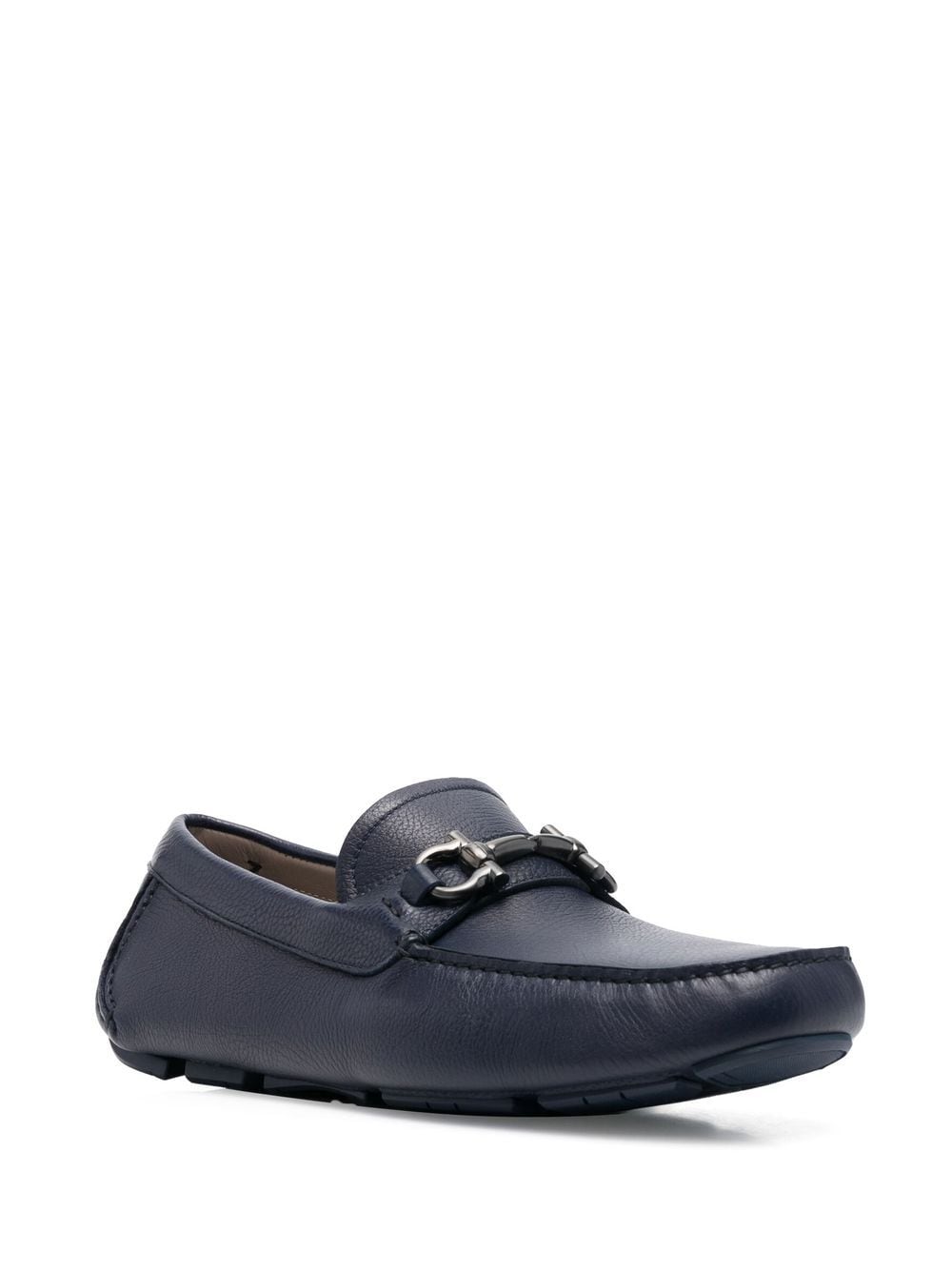 Ferragamo Flat shoes Blue Moccasins Ferragamo