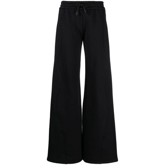 Off White Trousers Black