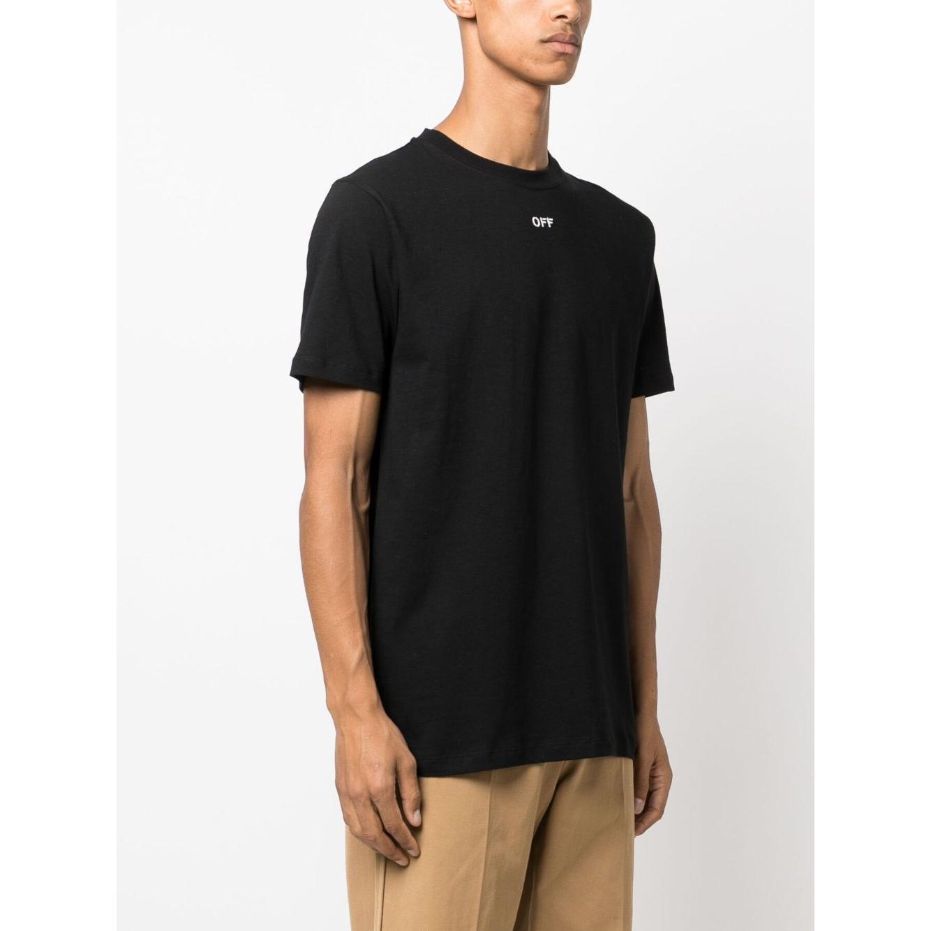 Off White T-shirts and Polos Black