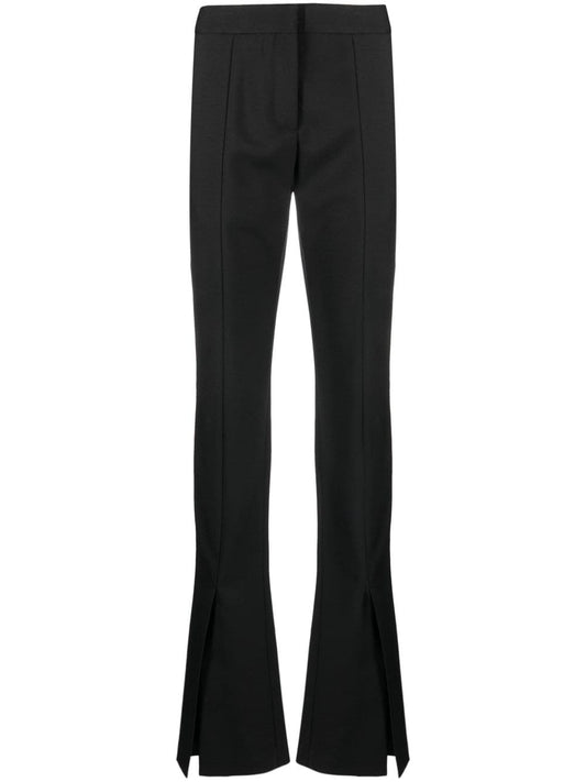 Off White Trousers Black