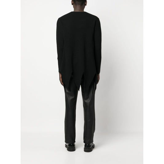 HOMME PLUS Sweaters Black Topwear Homme Plus