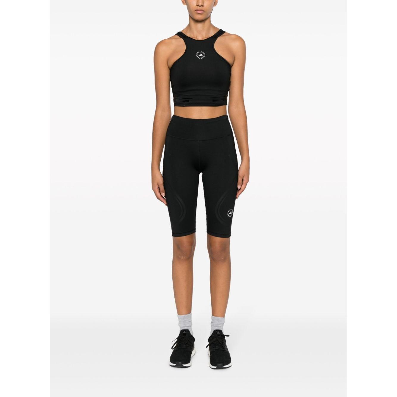 Adidas By Stella McCartney Top Black Topwear Adidas By Stella McCartney