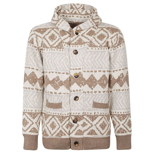 TOOCO Sweaters Beige Topwear Tooco