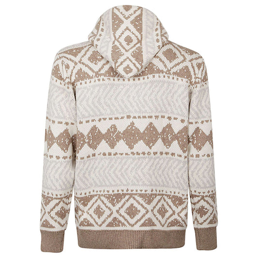 TOOCO Sweaters Beige Topwear Tooco