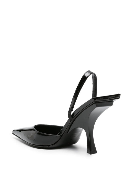 The Attico With Heel Black Medium Heel The Attico