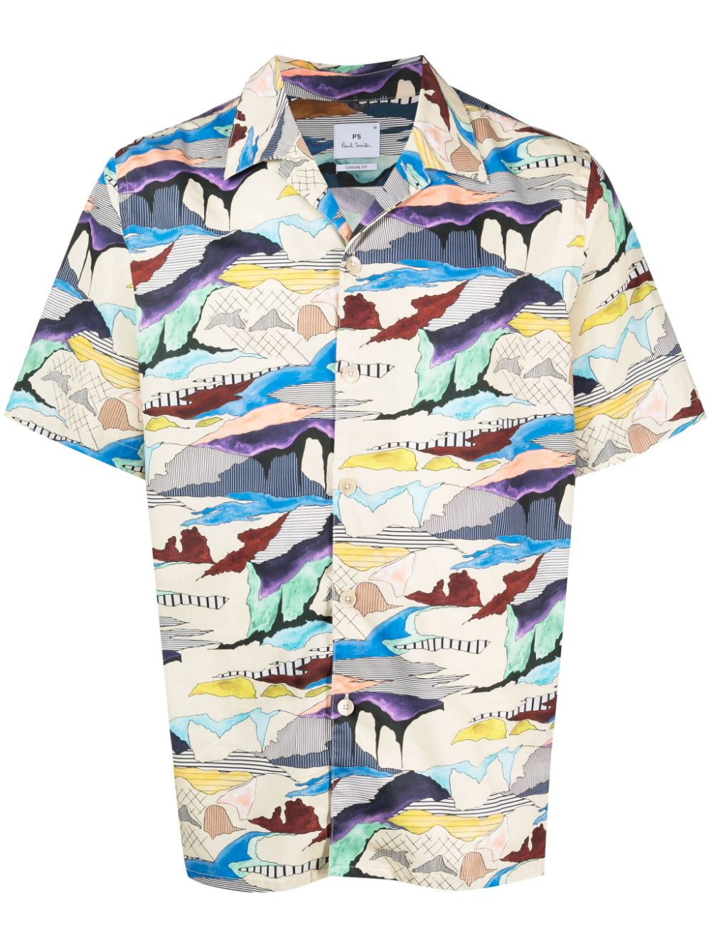 PS By Paul Smith short-sleeve organic-cotton shirt Shirts PS By Paul Smith