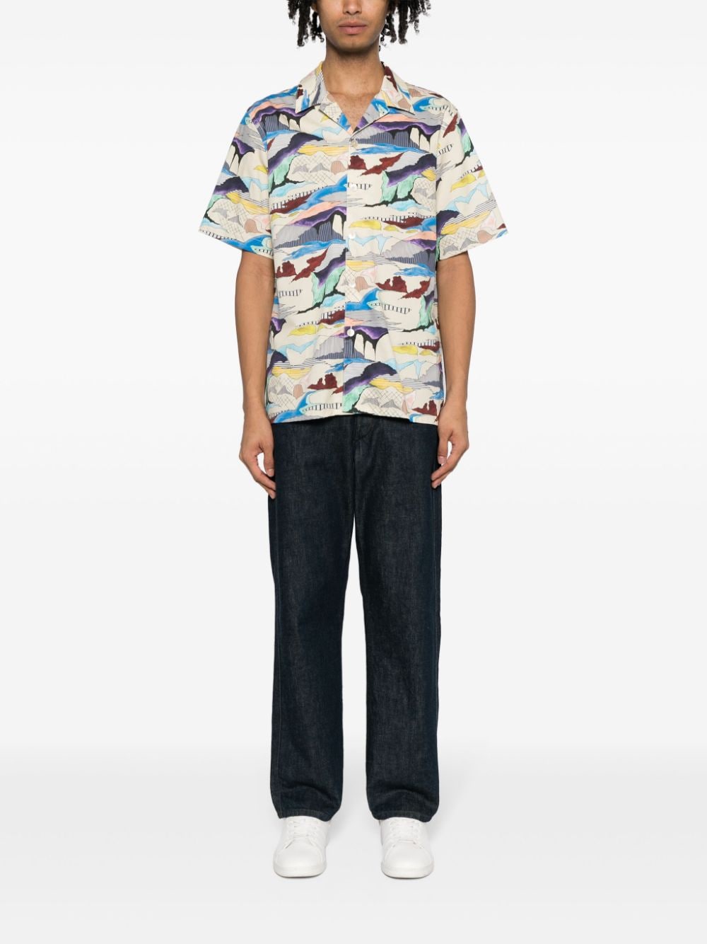 PS By Paul Smith short-sleeve organic-cotton shirt Shirts PS By Paul Smith