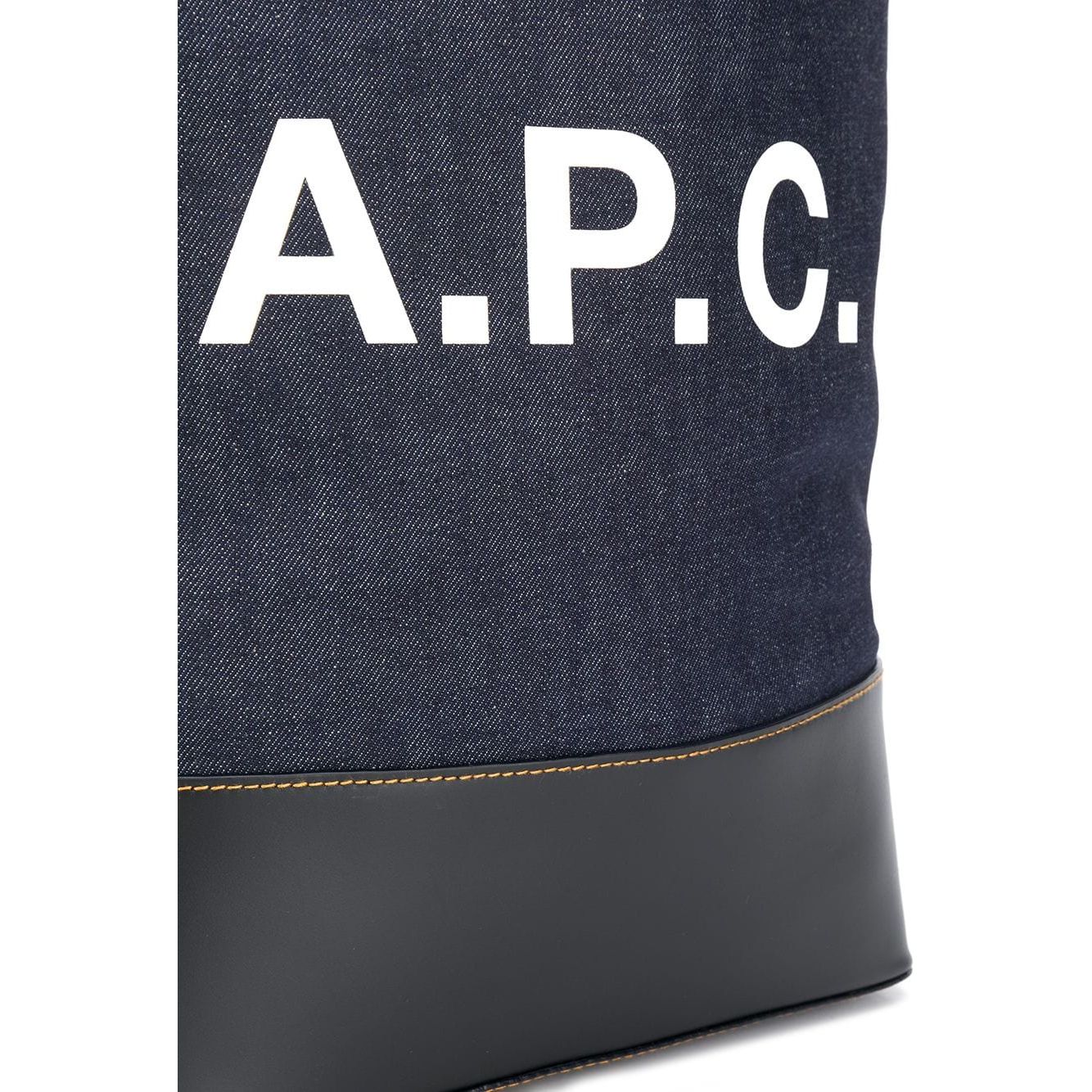 A.P.C. Axel Small tote bag Dark navy Blue Shopper A.P.C.