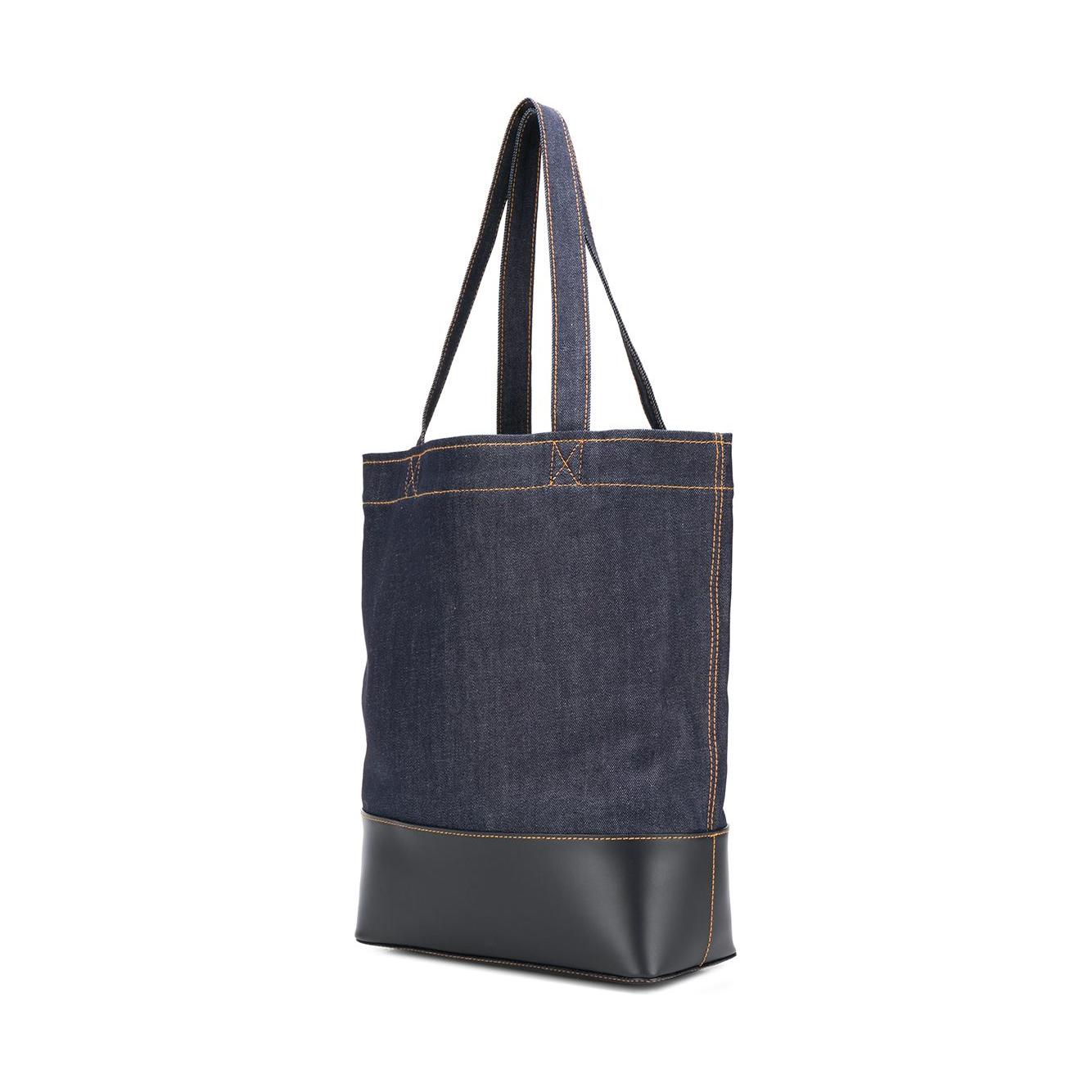 A.P.C. Axel Small tote bag Dark navy Blue Shopper A.P.C.