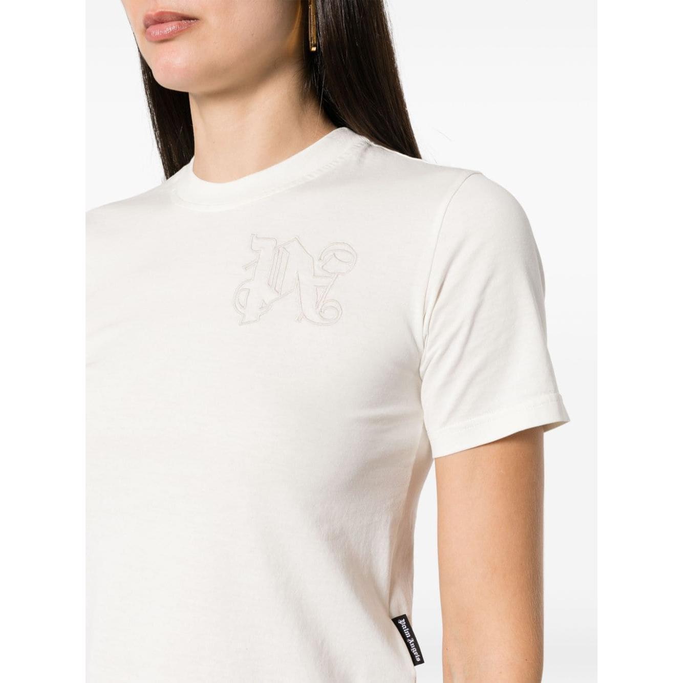 Palm Angels T-shirts and Polos White Topwear Palm Angels