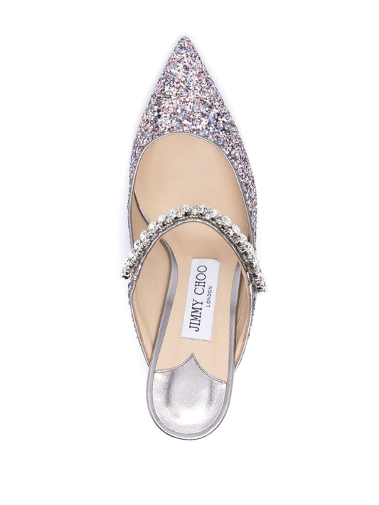 Jimmy Choo With Heel Silver Medium Heel Jimmy Choo