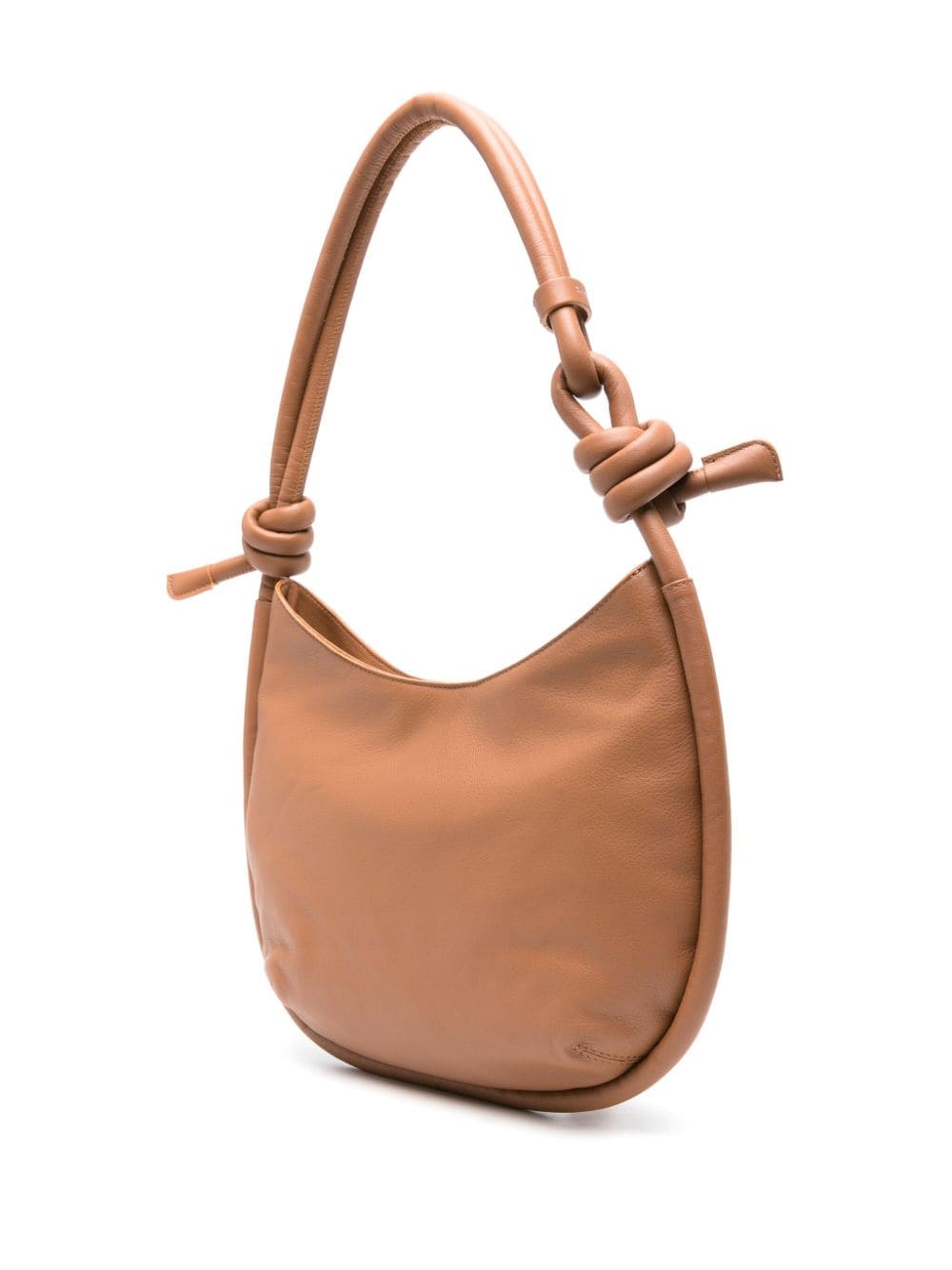 Zanellato brown calf leather grained Oversized Shoulder Bag Shoulder Zanellato