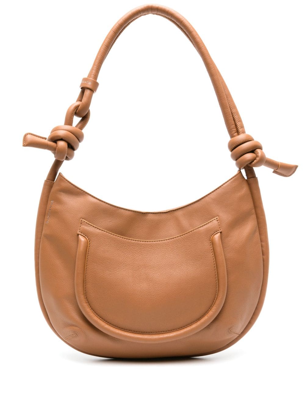 Zanellato brown calf leather grained Oversized Shoulder Bag Shoulder Zanellato