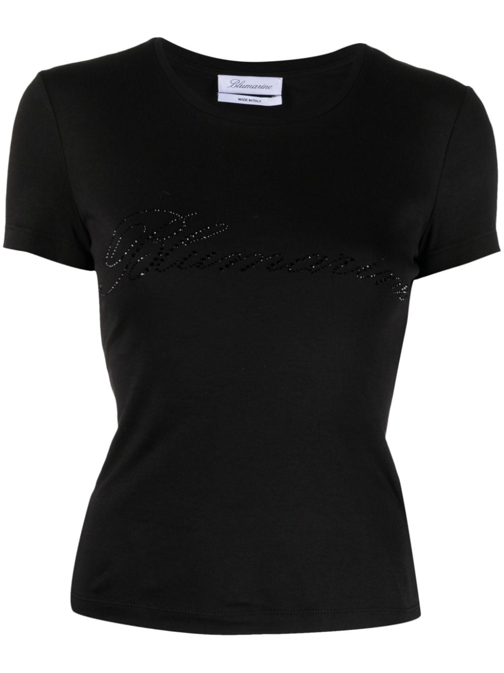 Blumarine T-shirts and Polos Black Topwear Blumarine