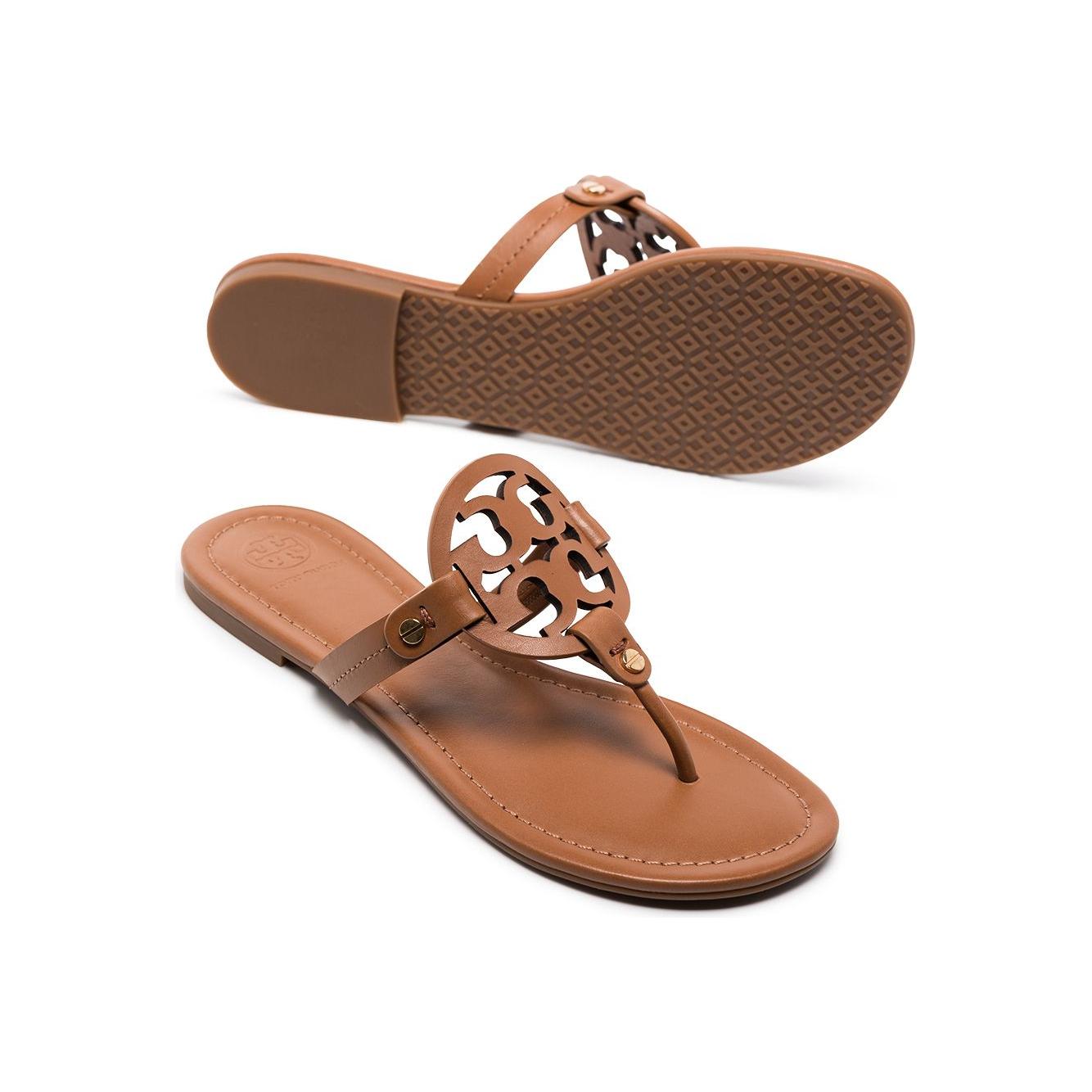 Tory Burch Sandals Leather Brown Sandals Tory Burch