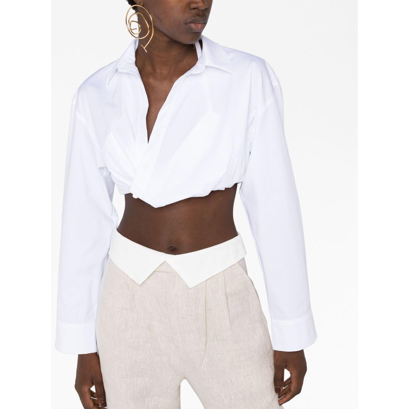 JACQUEMUS Shirts White Shirts JACQUEMUS