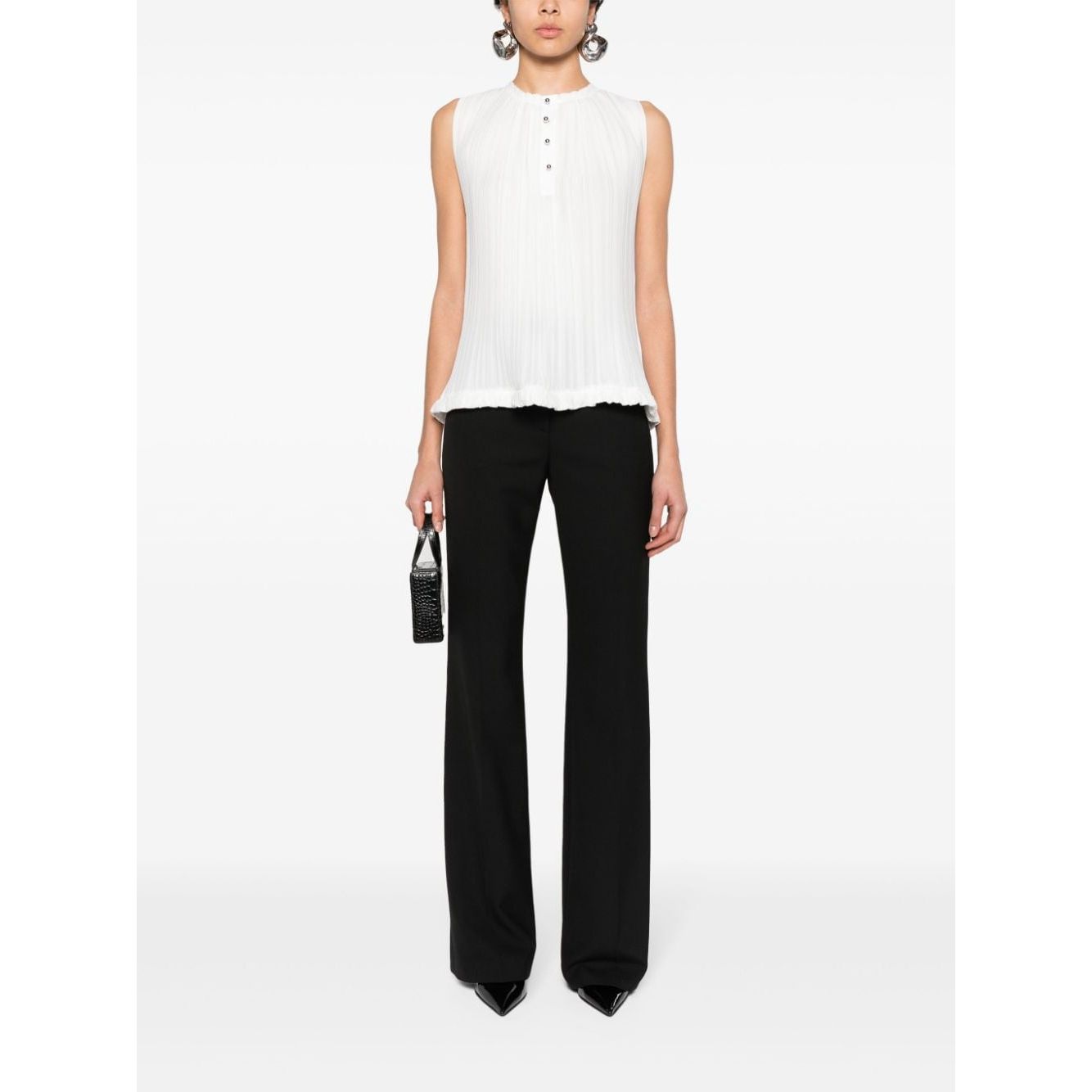 Lanvin Top White Topwear Lanvin