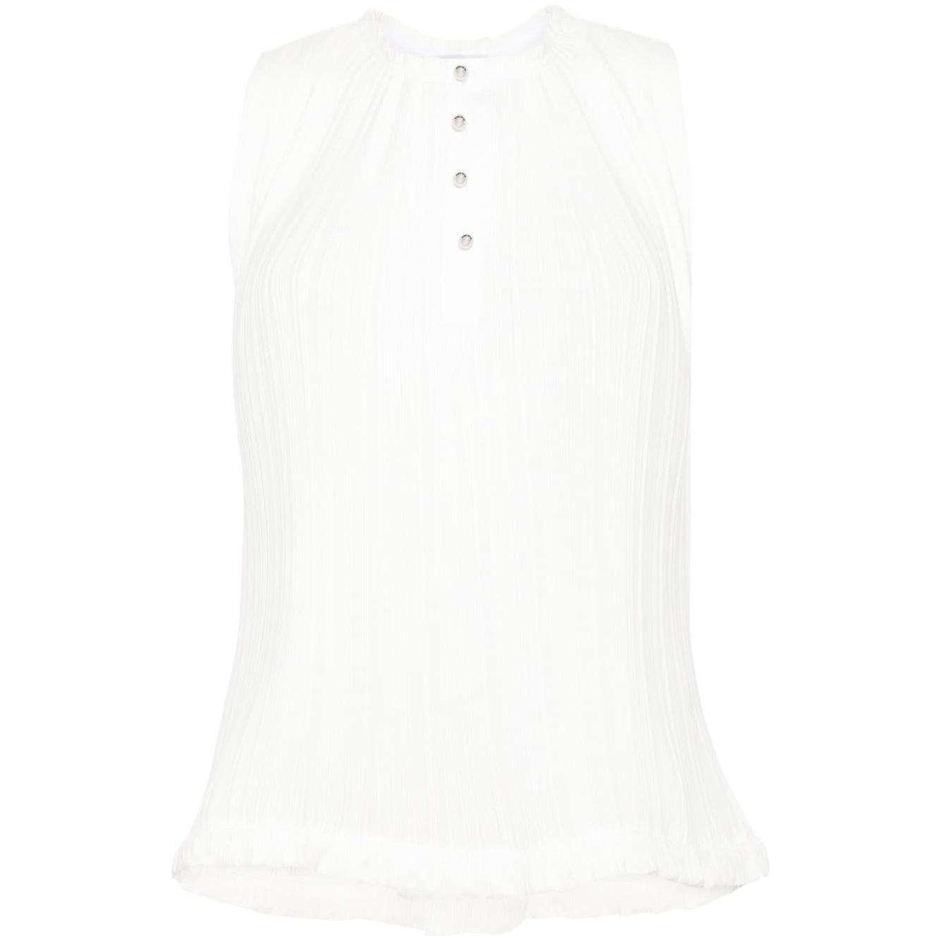 Lanvin Top White Topwear Lanvin