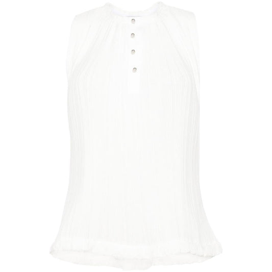 Lanvin Top White Topwear Lanvin