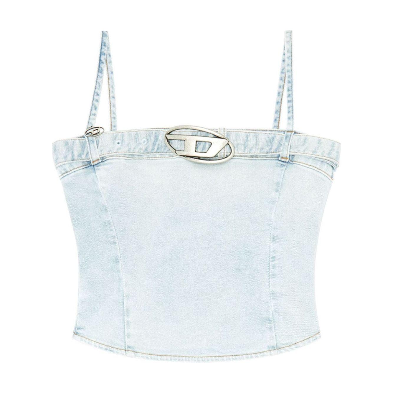 Diesel Top Denim Topwear Diesel