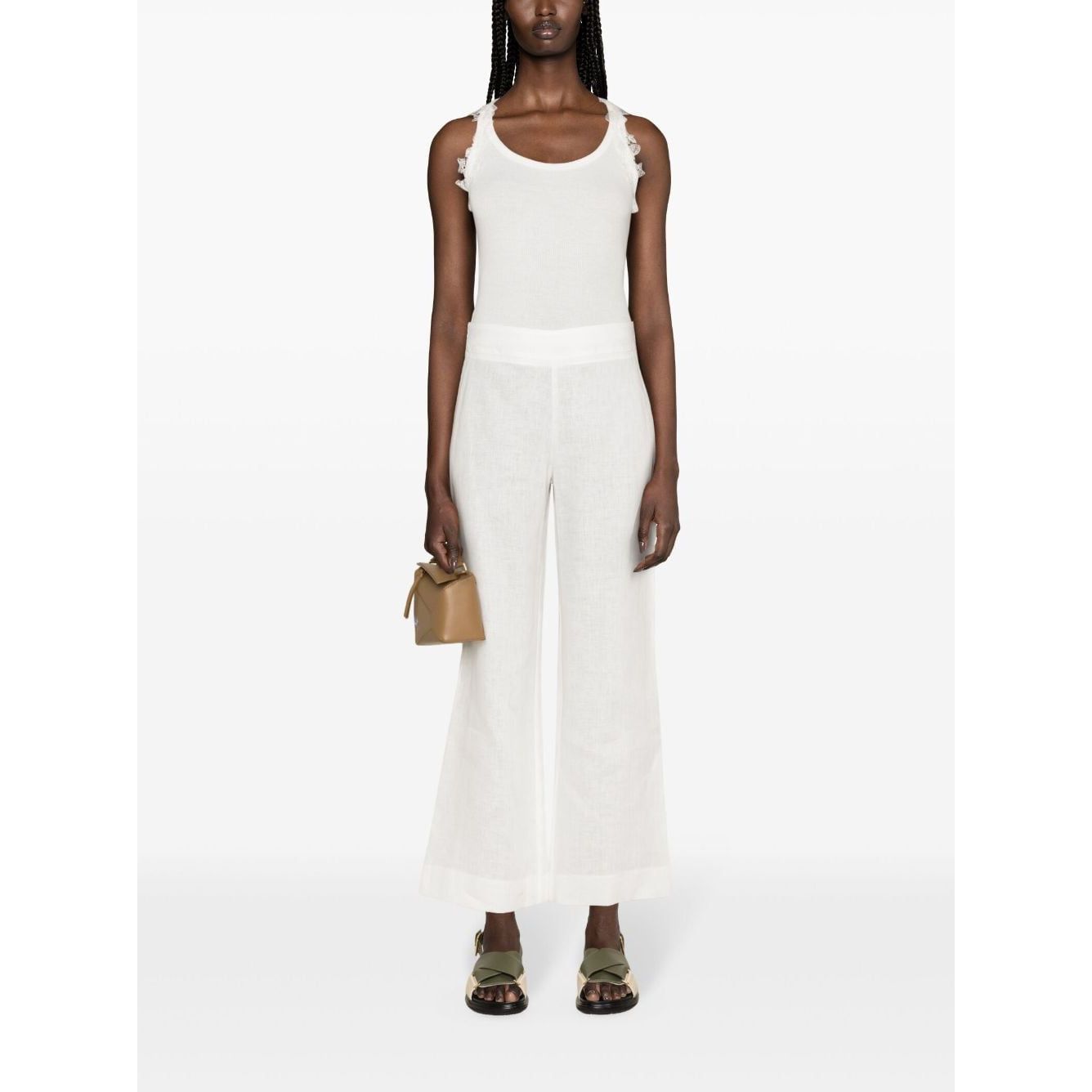 Ermanno Scervino Trousers White Trousers Ermanno Scervino