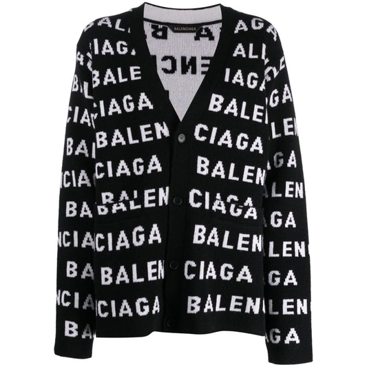 Balenciaga Sweaters Black Topwear Balenciaga