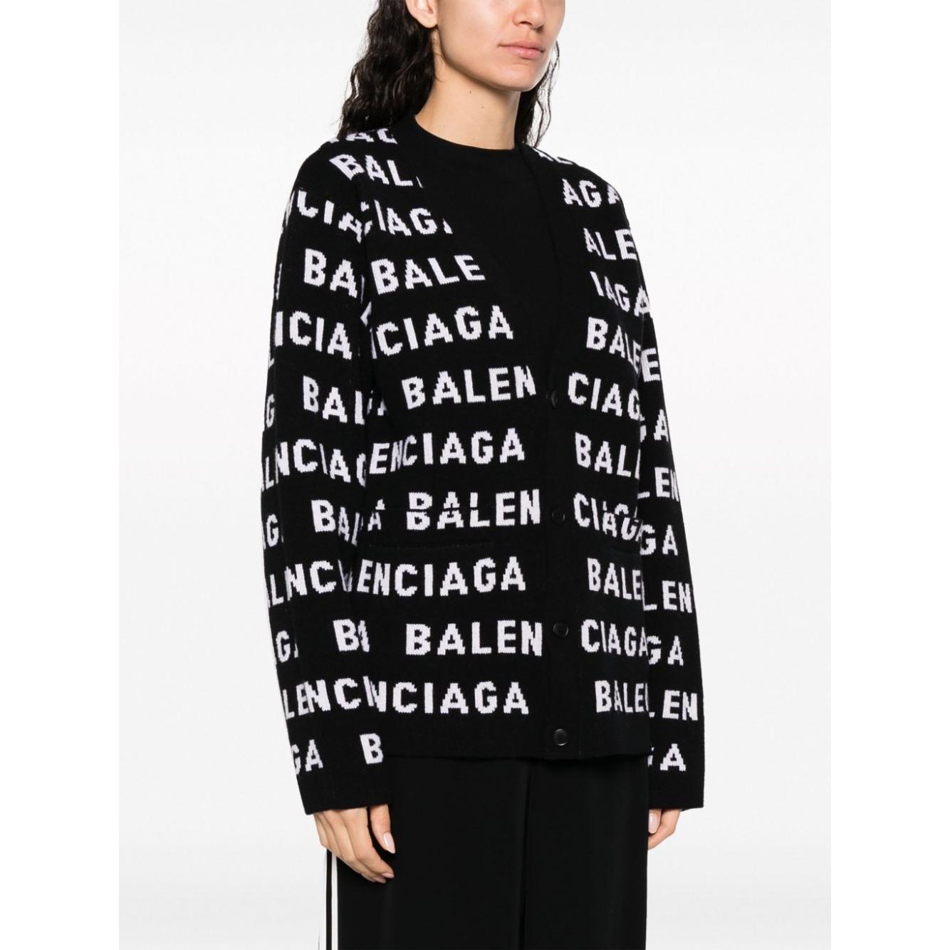 Balenciaga Sweaters Black Topwear Balenciaga