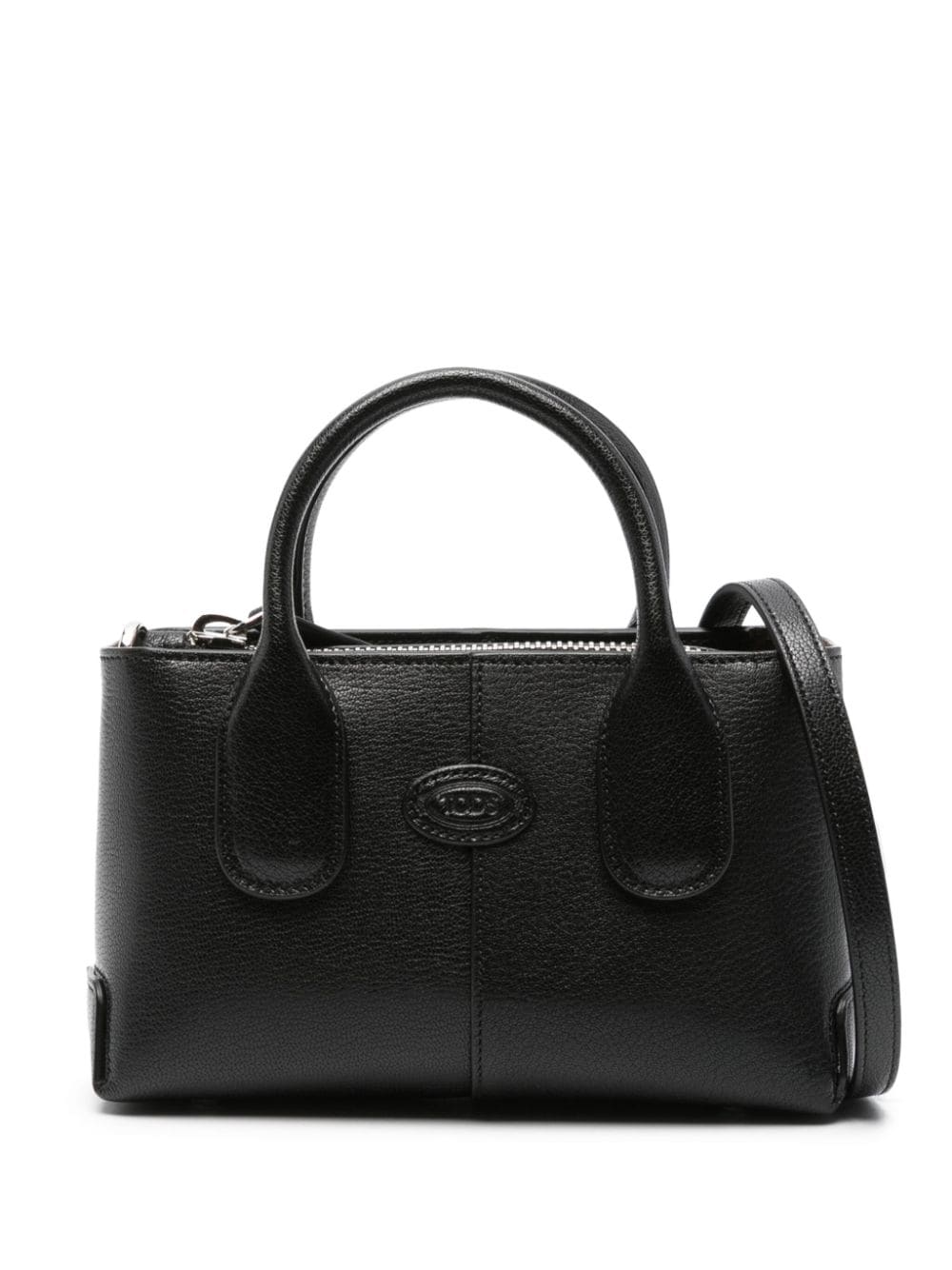 Tod's black calf leather smooth grain Bag Shoulder Tod'S