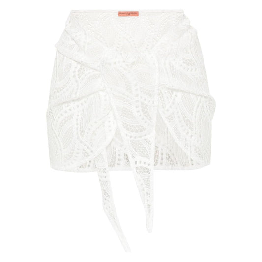 Ermanno Scervino Sea clothing White Beachwear & underwear Ermanno Scervino