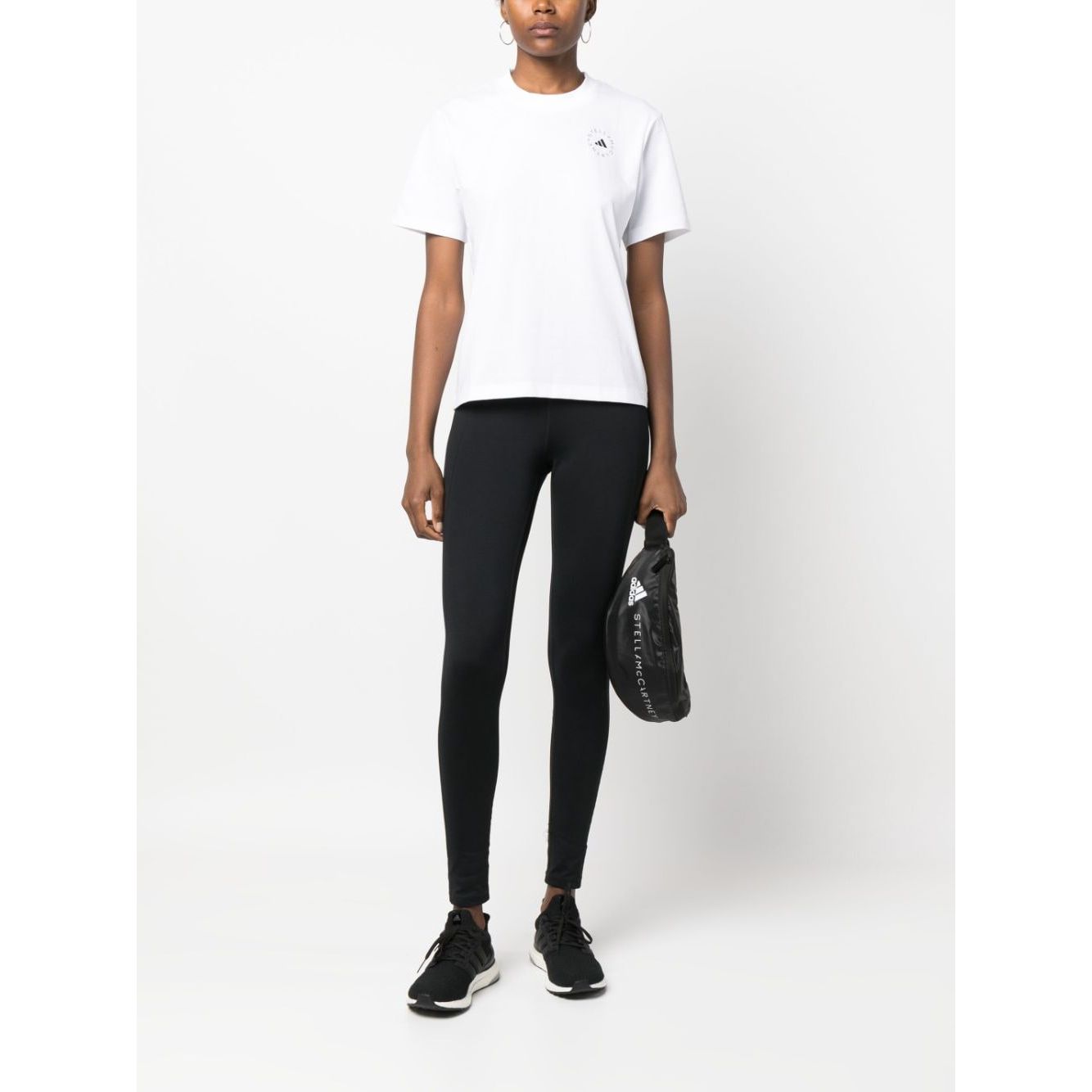 Adidas By Stella McCartney T-shirts and Polos White Topwear Adidas By Stella McCartney