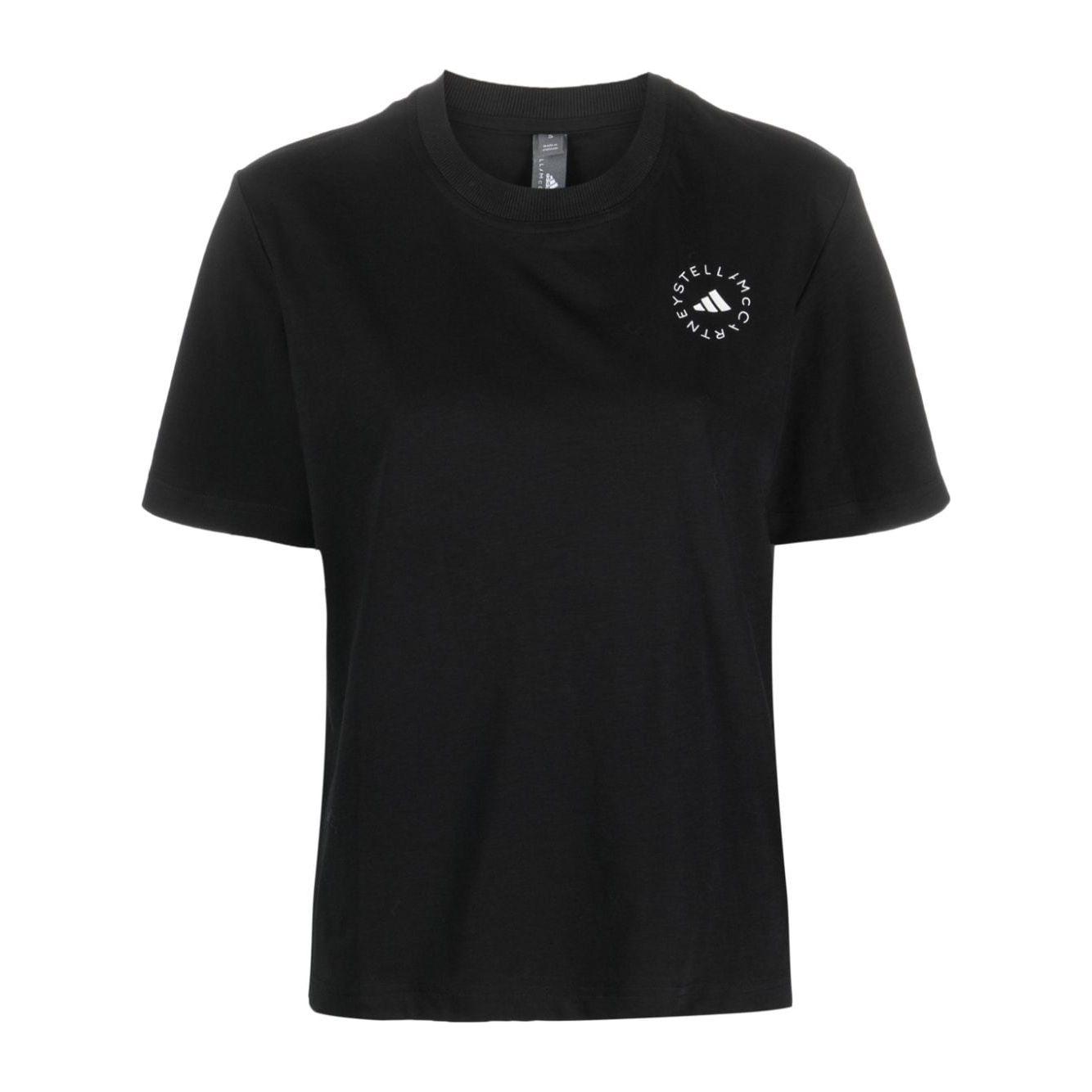 Adidas By Stella McCartney T-shirts and Polos Black Topwear Adidas By Stella McCartney