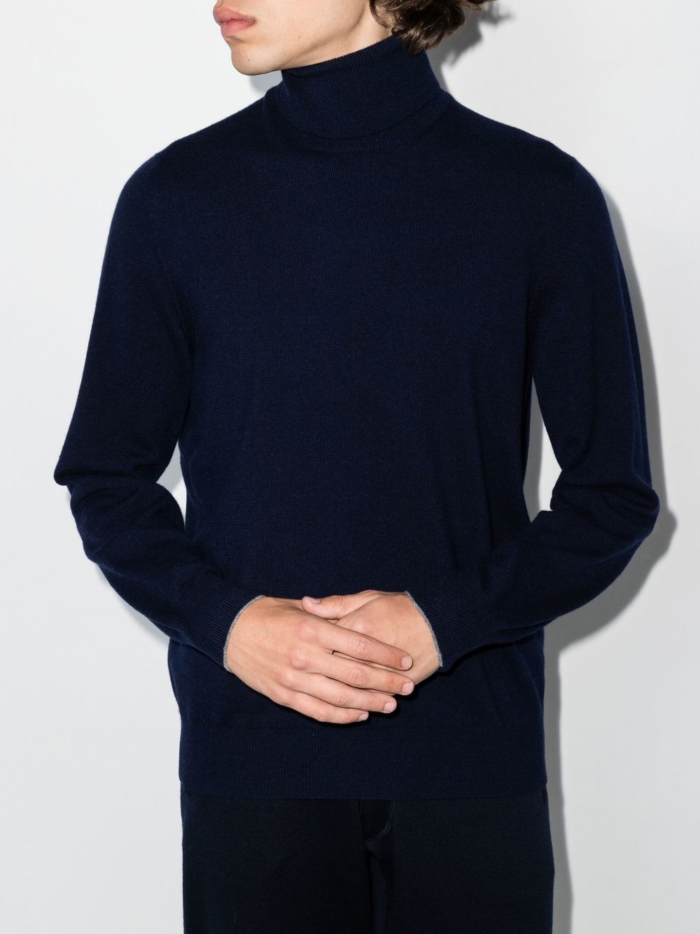 Brunello Cucinelli Sweaters Blue Topwear Brunello Cucinelli