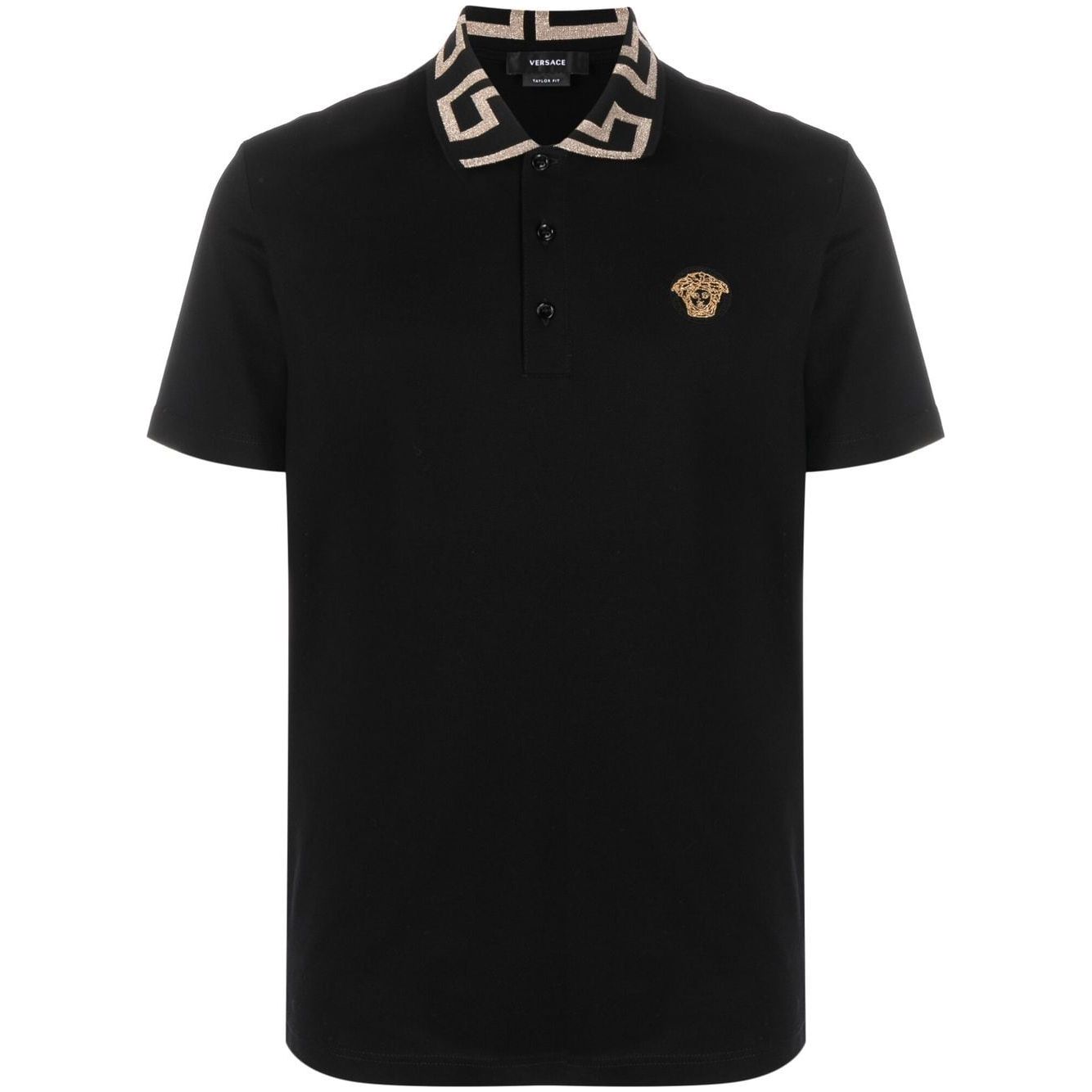 Versace T-shirts and Polos Black Topwear Versace