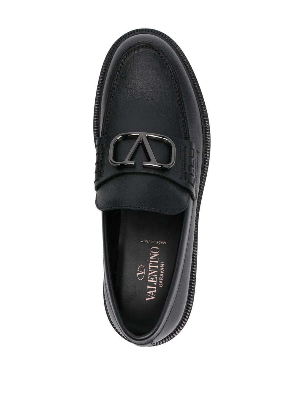 Valentino Garavani Flat shoes Black Moccasins Valentino Garavani