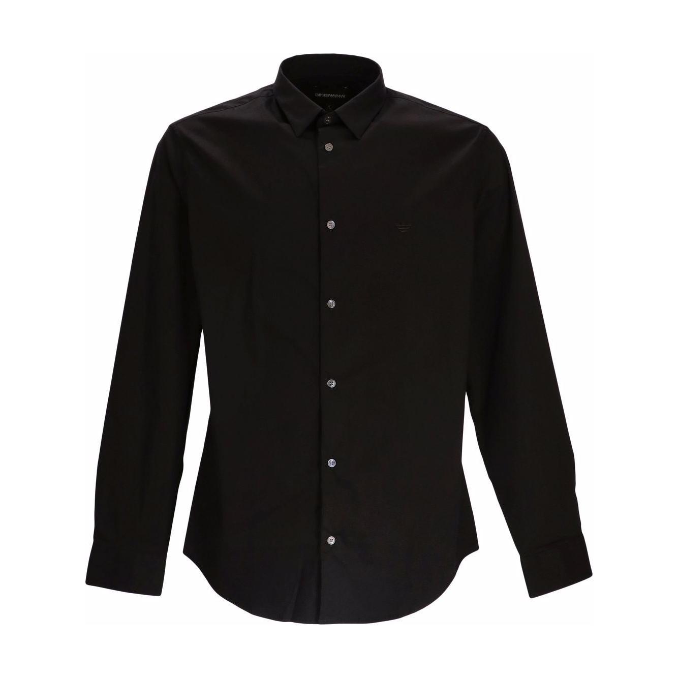 Emporio Armani Shirts Black Shirts Emporio Armani