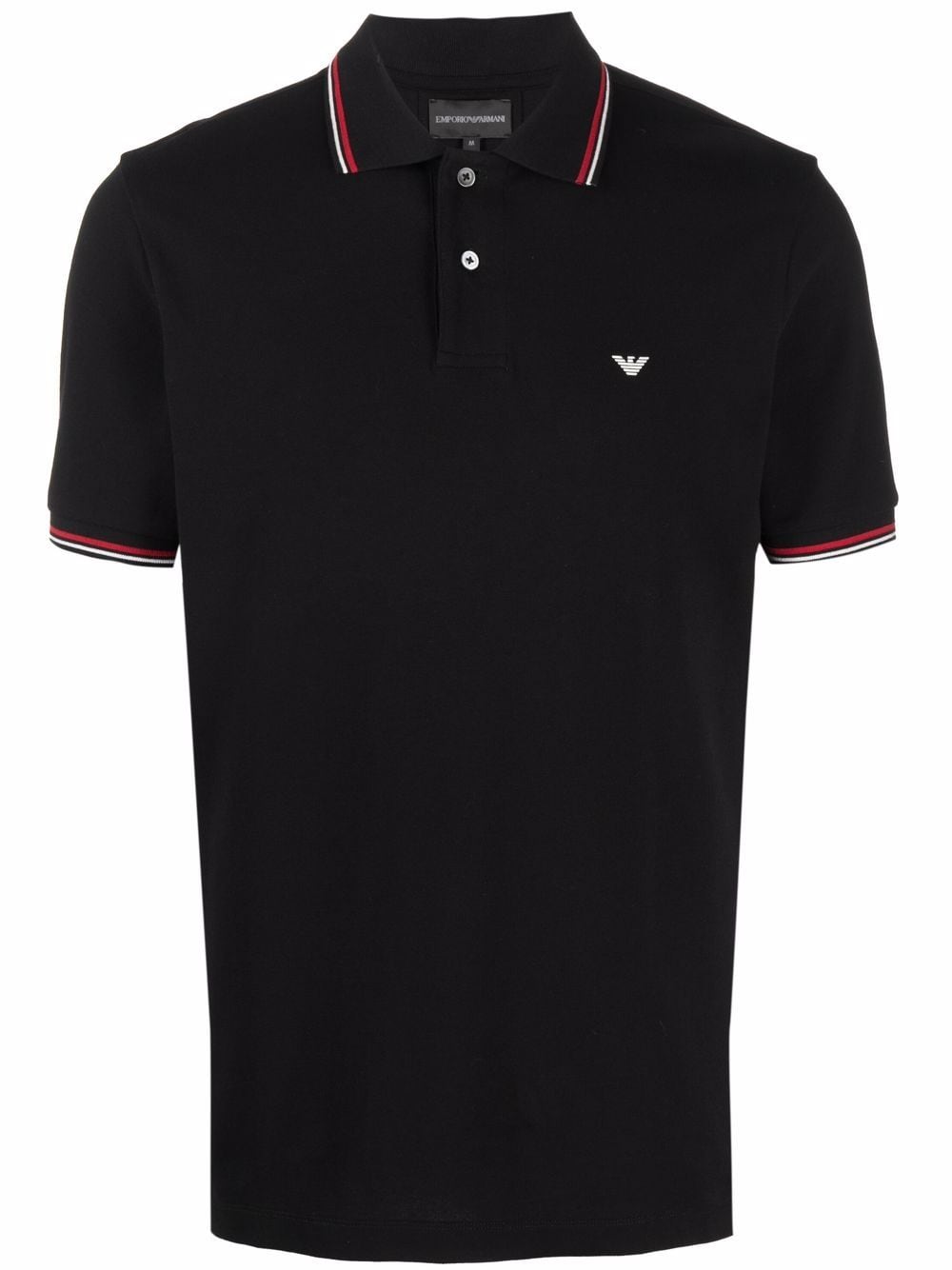 Emporio Armani T-shirts and Polos Black Topwear Emporio Armani