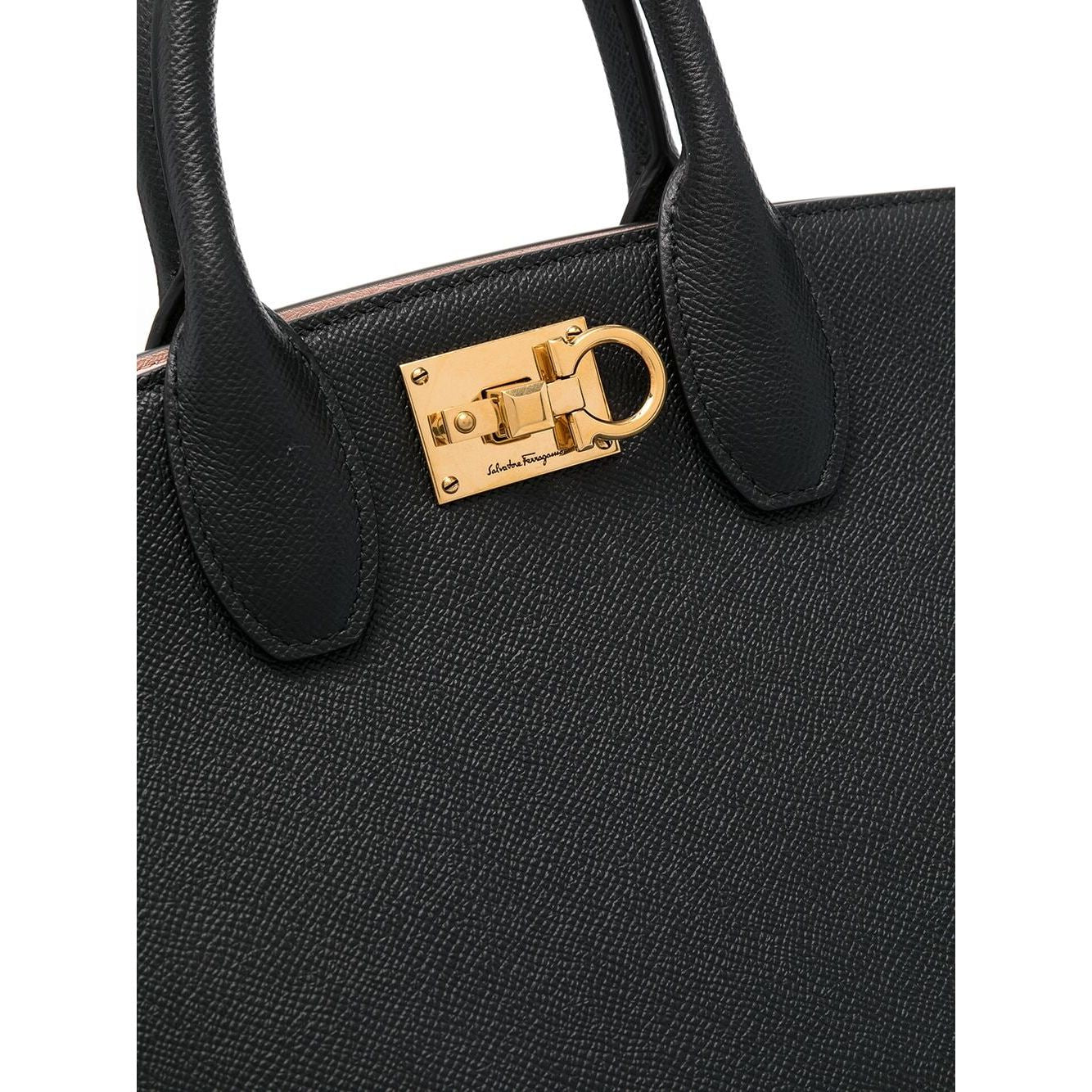 Ferragamo Studio Box Bag Black