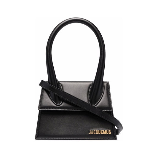 JACQUEMUS Le Moyen Chiquito Bag Black Handbag JACQUEMUS