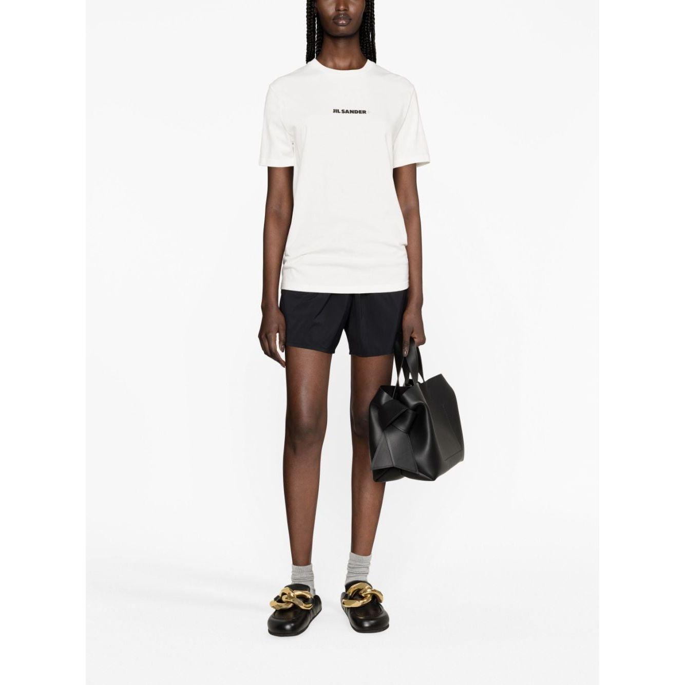 JIL SANDER PLUS T-shirts and Polos White Topwear Jil Sander Plus