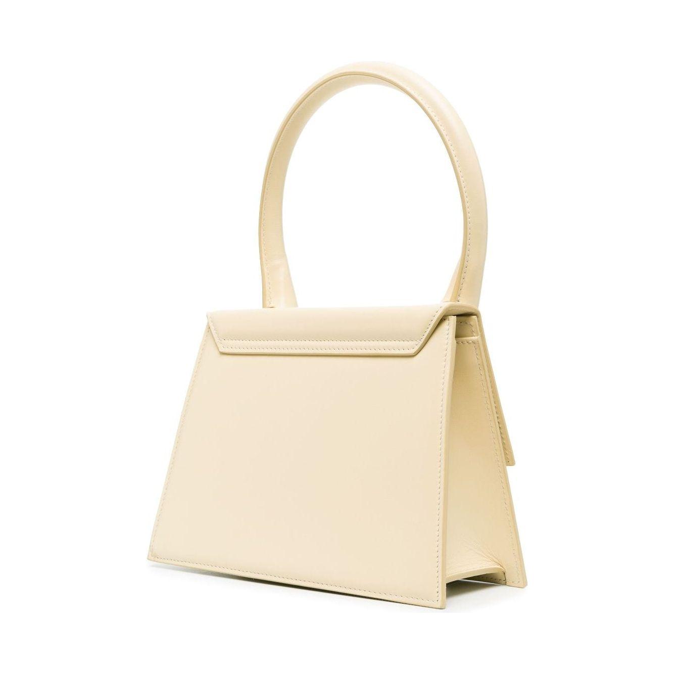 JACQUEMUS Bags.. Ivory Handbag JACQUEMUS