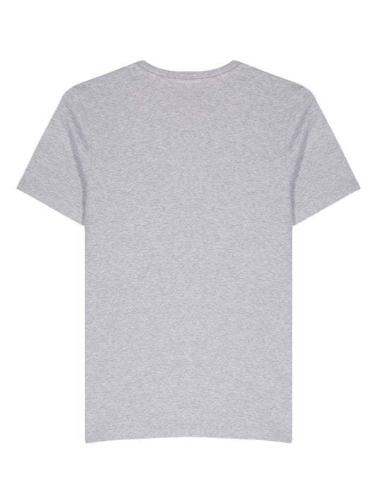 MAISON KITSUNE' T-shirts and Polos Grey Topwear Maison Kitsune'