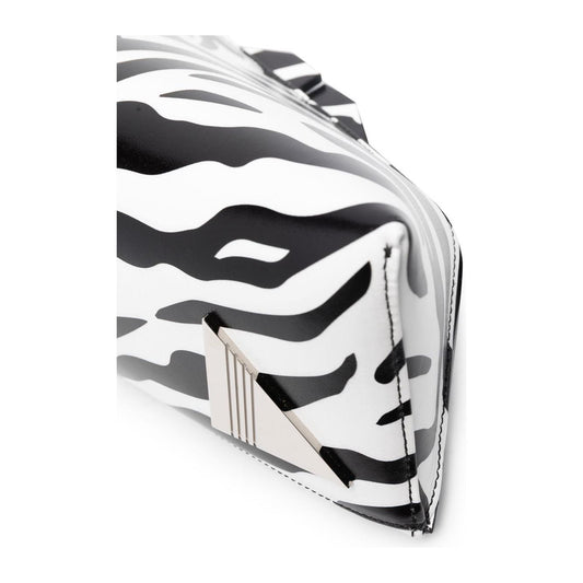 The Attico leather zebra print Clutch Bag Clutches The Attico