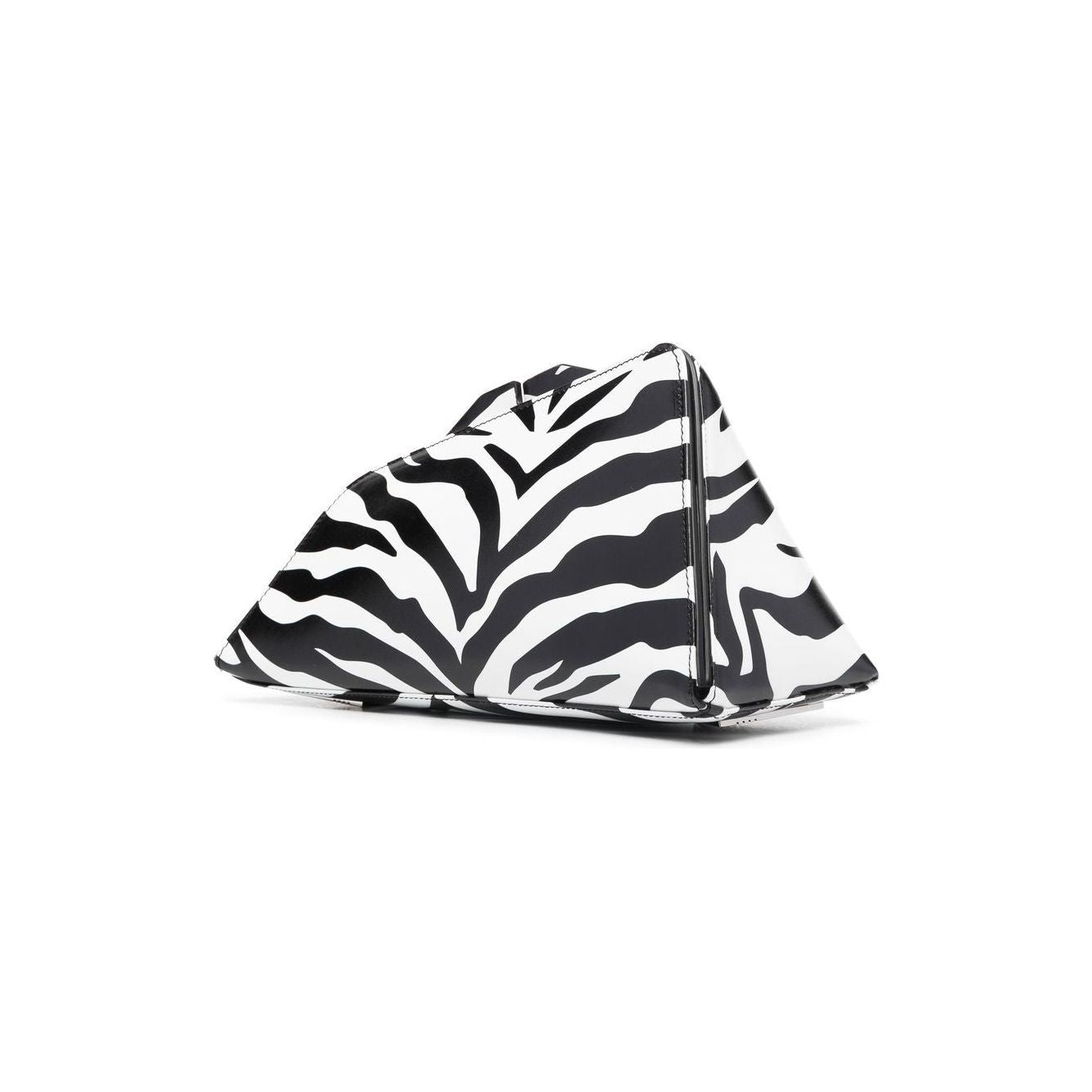 The Attico leather zebra print Clutch Bag Clutches The Attico