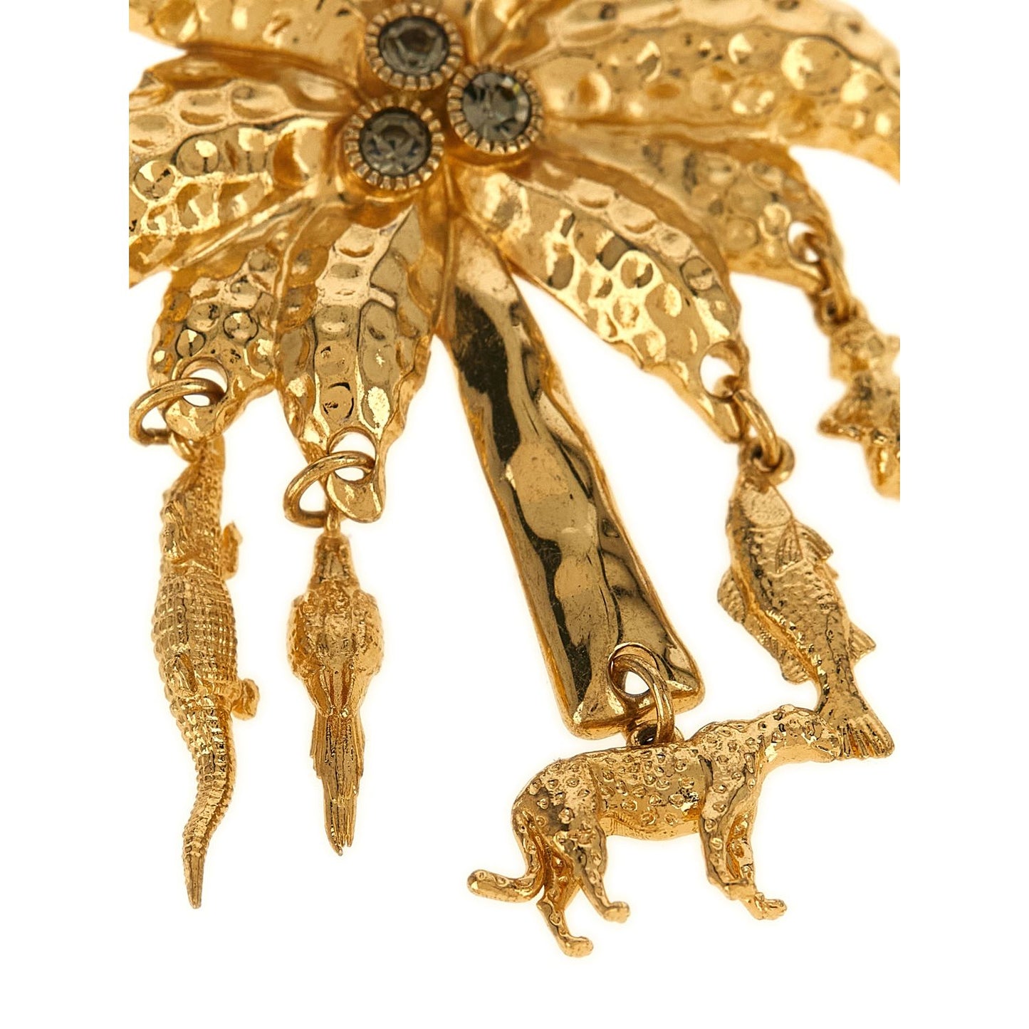 Jacquemus Gold Brass Earrings