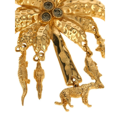 Jacquemus Gold Brass Earrings