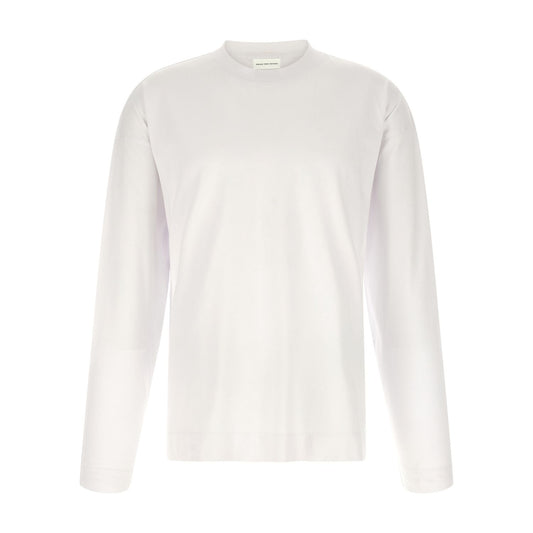 Dries Van Noten White Cotton T-Shirt