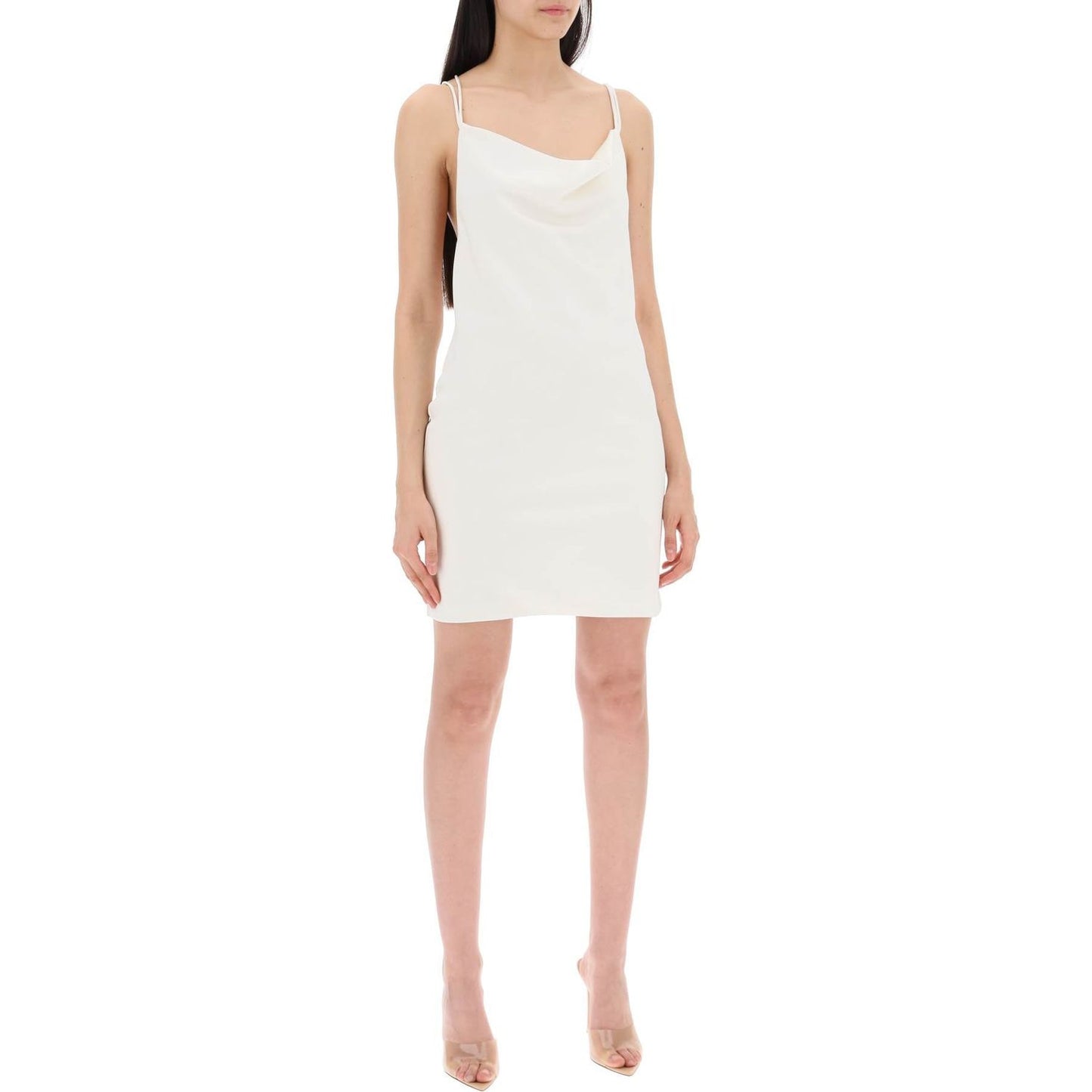 Rotate satin mini slip dress Dresses Rotate