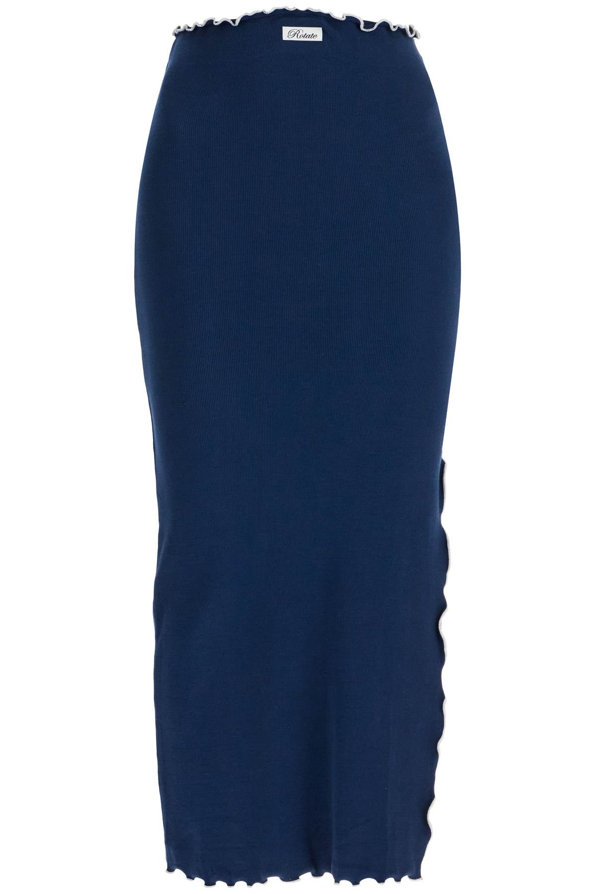 Rotate midi skirt with contrasting hemline Skirts Rotate