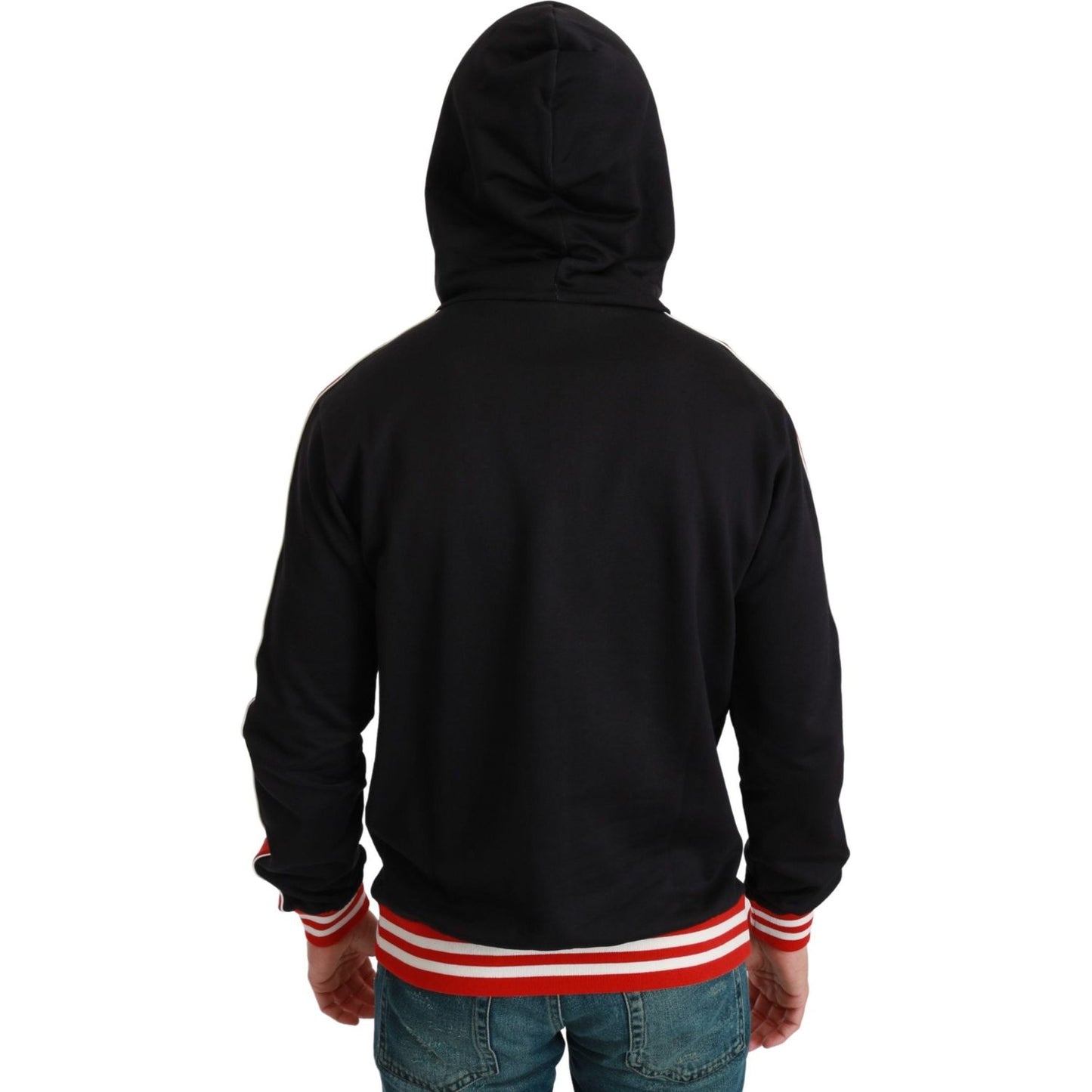 Dolce & Gabbana Black Pig of the Year Hooded Sweater